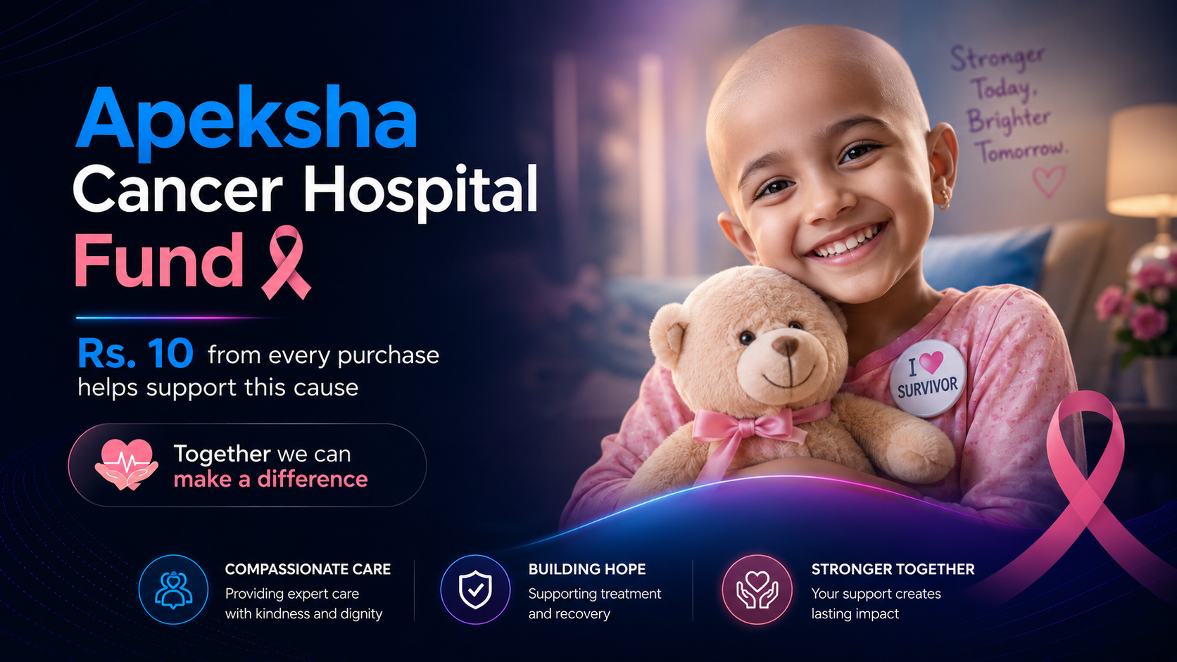 Supporting the Apeksha Cancer Hospital Fund